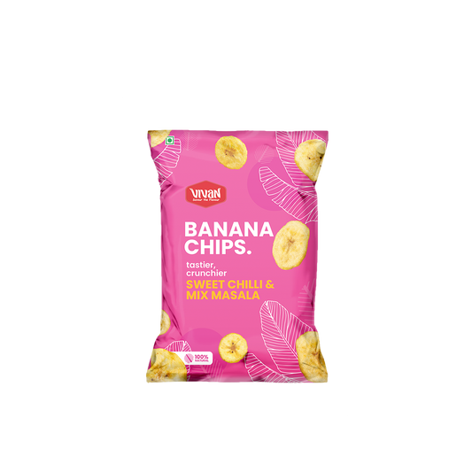Sweet Chilli & Mix Masala Banana Chips